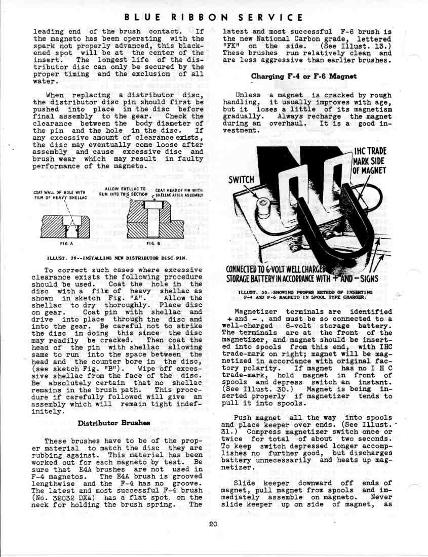 GSS-5035 Service Manual Magnetos
